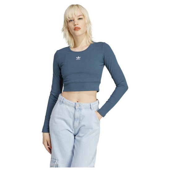 Adidas Γυναικεία μακρυμάνικη μπλούζα Rib LS Tee